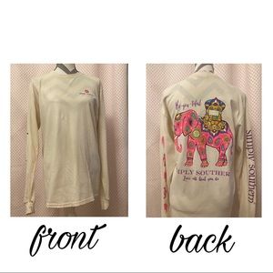 classic simply southern long sleeve t shirt